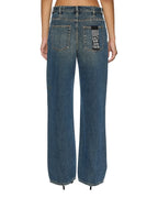 Womens Low Rider Sandstorm Baggy Denim Jeans - Denim