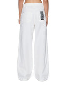 WOMENS LOW RIDER TRAK BLANC DENIM JEANS