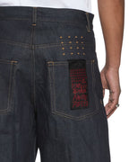 MENS MAXX SELVEDGE RAW BLUE DENIM JEANS