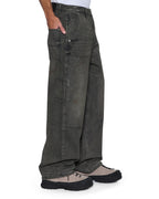 MENS MAXX OPERATOR MEKANIK GREY DENIM JEANS