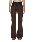 WOMENS SOHO JEAN ORIGINAL SPLICED DENIM JEANS