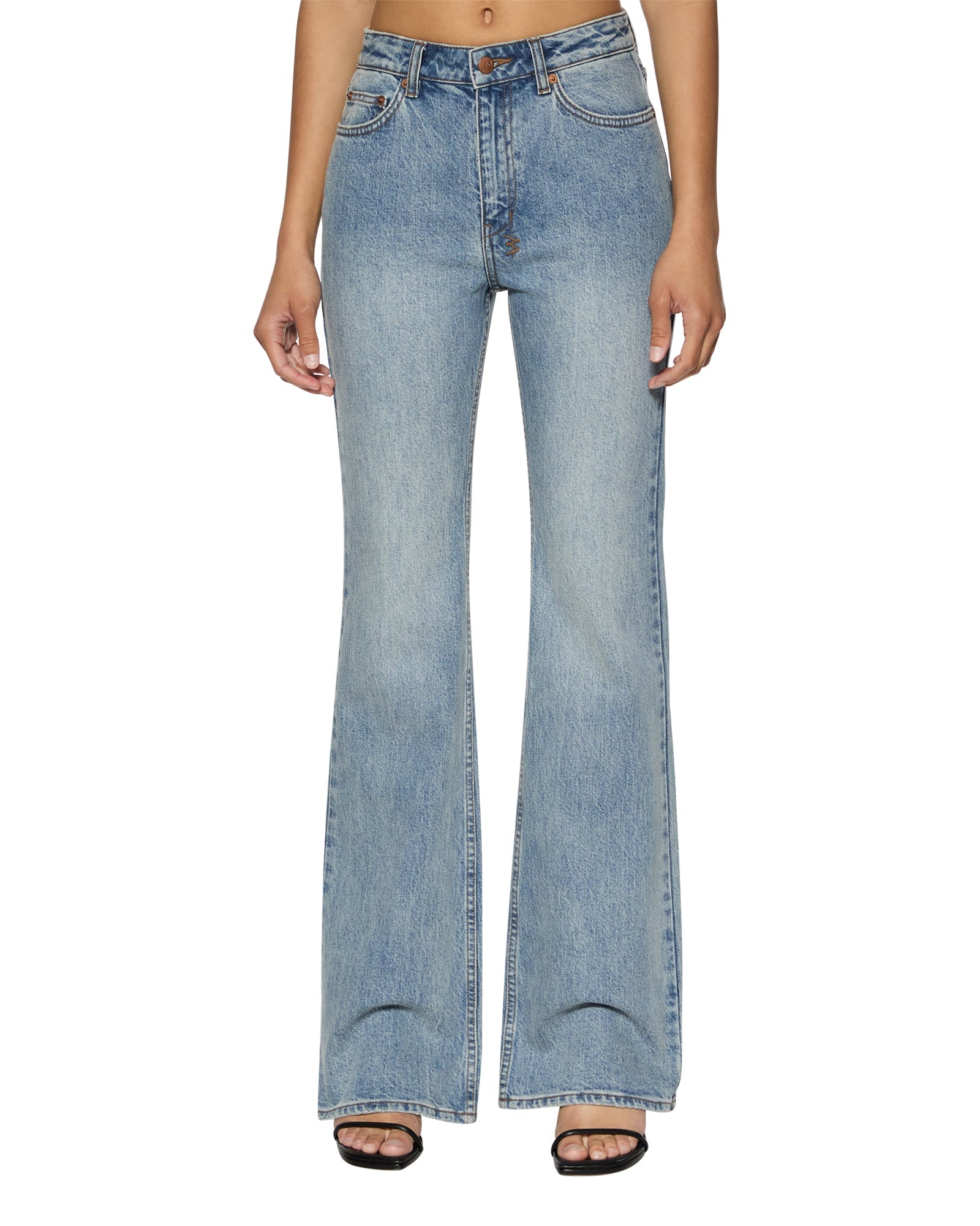 WOMENS SOHO LIFETIME FLARE DENIM JEANS
