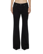 WOMENS SOHO LO JET BLACK DENIM JEANS