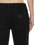 WOMENS SOHO LO JET BLACK DENIM JEANS