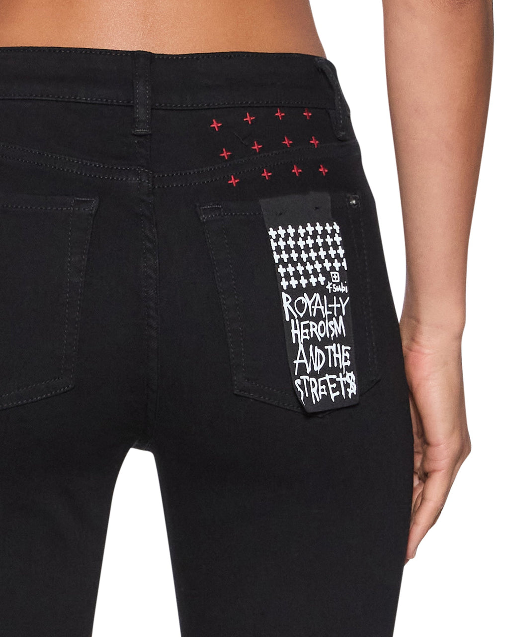 WOMENS SPRAY ON XTRA NIGHTFALL DENIM JEANS