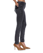 WOMENS SPRAY ON XTRA SOTT NIGHTSHADE DENIM JEANS