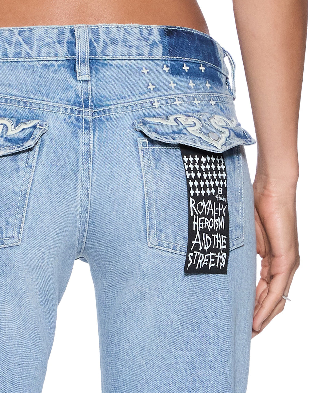 WOMENS SOHO LO JEAN KRYSTAL WESTERN DENIM JEANS