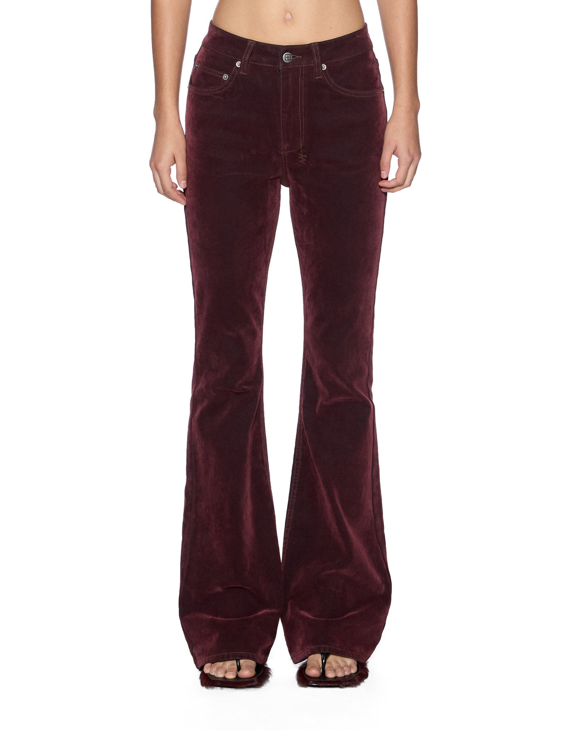 WOMENS SOHO MERLOT DENIM JEANS