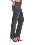 THE MOSS JEAN GLITCH GREY