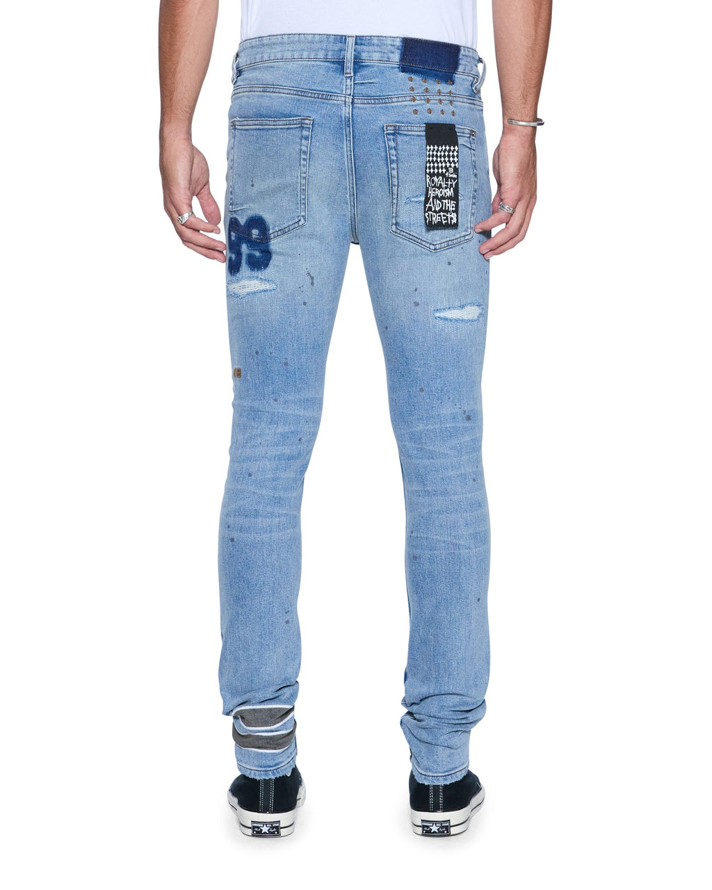 MENS VAN WINKLE ANTIKE 1999 REPAIR DENIM JEANS