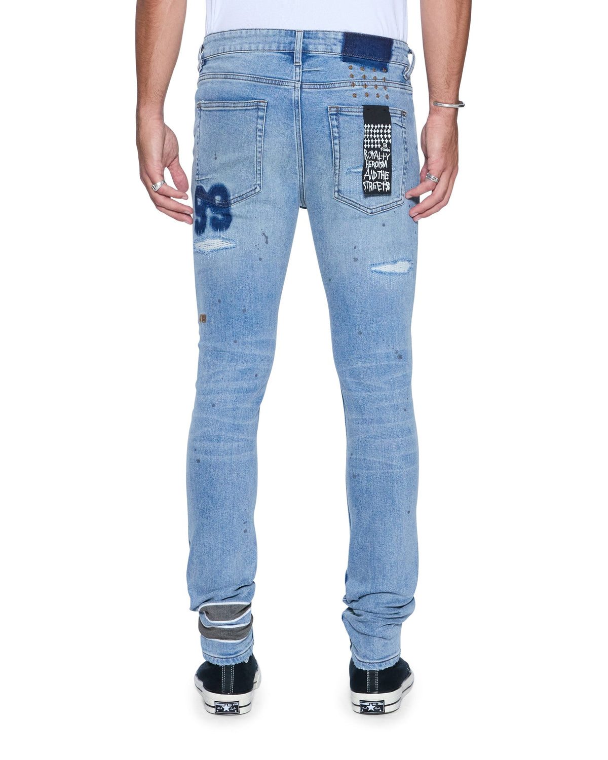 MENS VAN WINKLE ANTIKE 1999 REPAIR DENIM JEANS