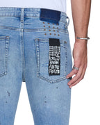 MENS VAN WINKLE ANTIKE 1999 REPAIR DENIM JEANS