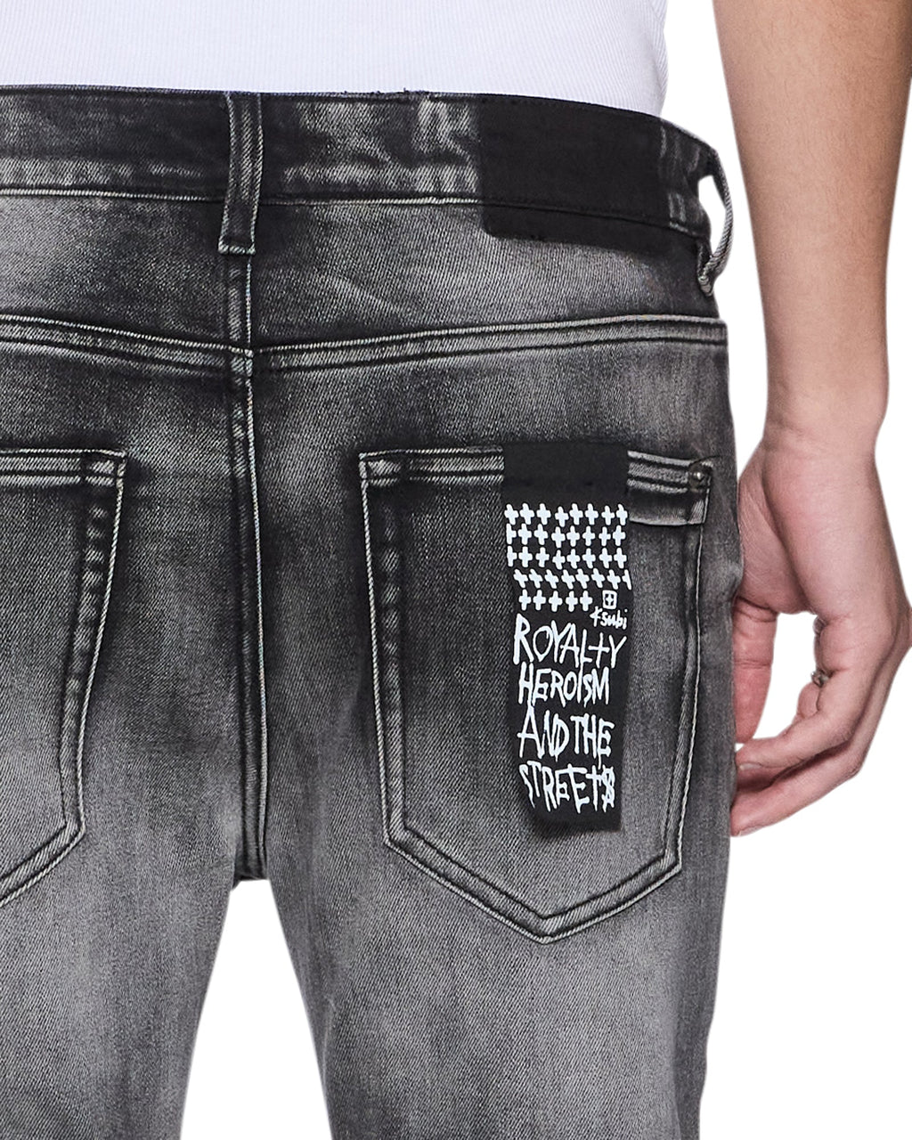 MENS VAN WINKLE ASHER KINGS DENIM JEANS