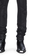 Mens Van Winkle Backstage Black Kraftwerk Skinny Denim Jeans - Black