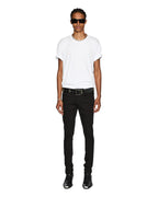 MENS VAN WINKLE BLACK REBEL DENIM JEANS