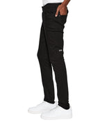 MENS VAN WINKLE BLACK REBEL DENIM JEANS