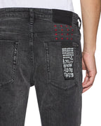 MENS VAN WINKLE BLAKK METAL PAISE DENIM JEANS