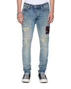 MENS VAN WINKLE BLEU MONDAY REPAIR DENIM JEANS