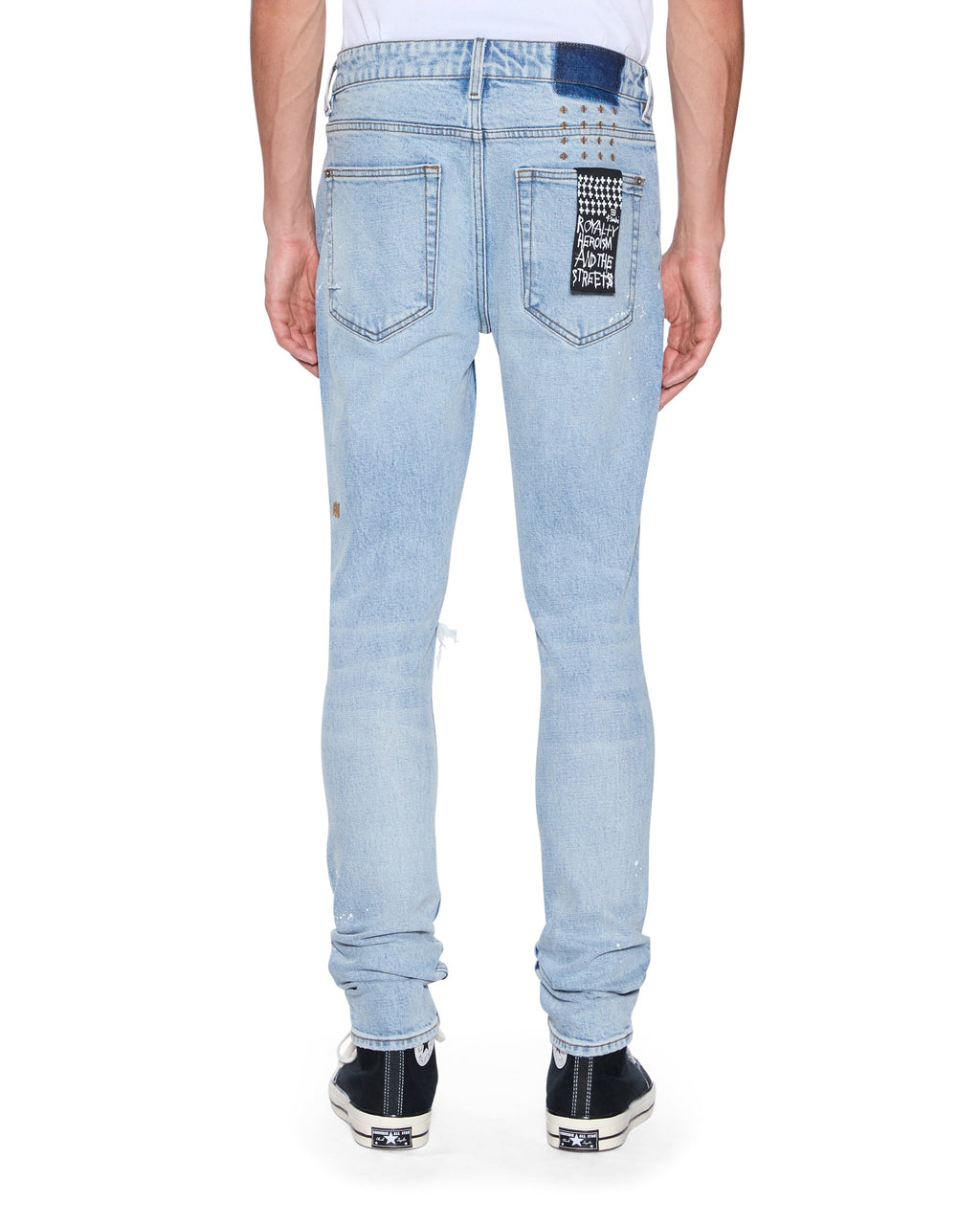 MENS VAN WINKLE DUKE BLUE DENIM JEANS