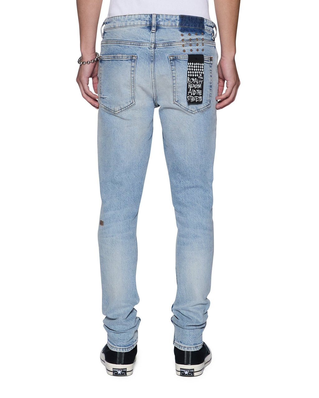 MENS VAN WINKLE KASPER BLUE DENIM JEANS