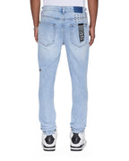 Mens Van Winkle Kristal Worldwide Skinny Denim Jeans - Denim