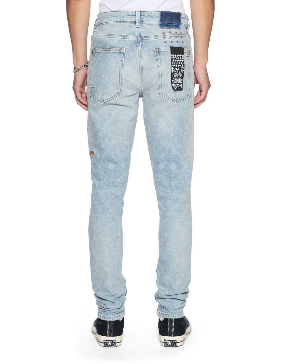 MENS VAN WINKLE KRYSTAL PAISE DENIM JEANS