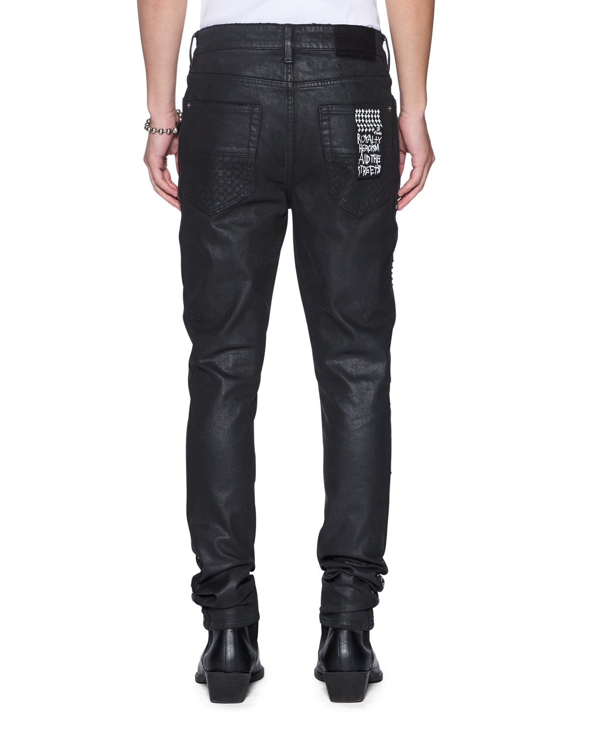 MENS VAN WINKLE PLUS STUDDED DENIM JEANS