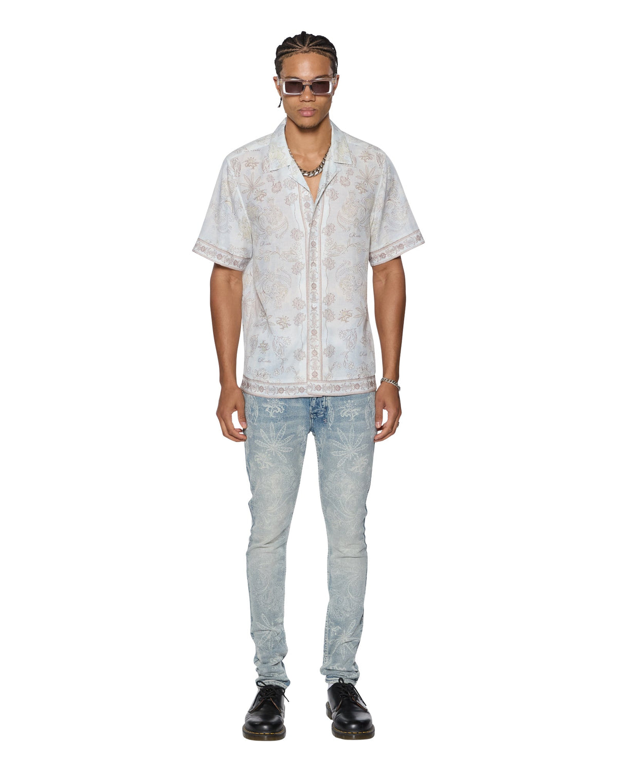 Mens Van Winkle Punk Eternity Skinny Denim Jeans - Denim