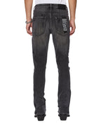 Mens Van Winkle Torqued Chamber Black Skinny Denim Jeans - Black