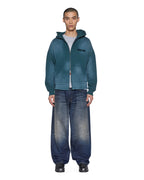 Mens Vorteks K-dip Blue Barrel Leg Denim Jeans - Denim