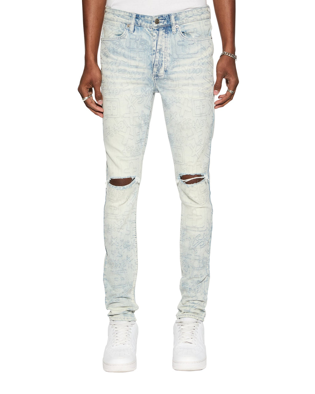 MENS VAN WINKLE STENCIL LEGACY DENIM JEANS