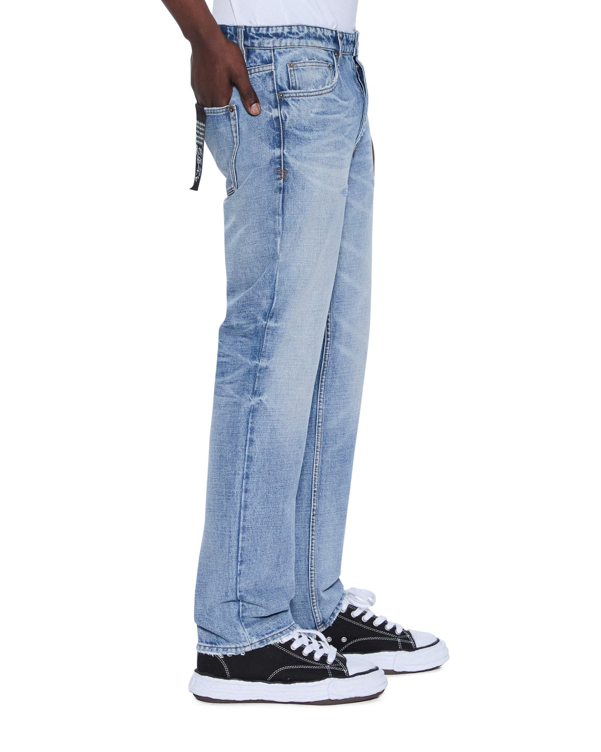 MENS HAZLOW DAKOTA BLUE DENIM JEANS