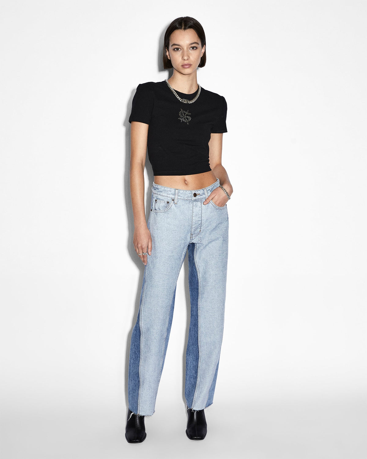 WOMENS BROOKLYN JEAN RECREATE DENIM JEANS