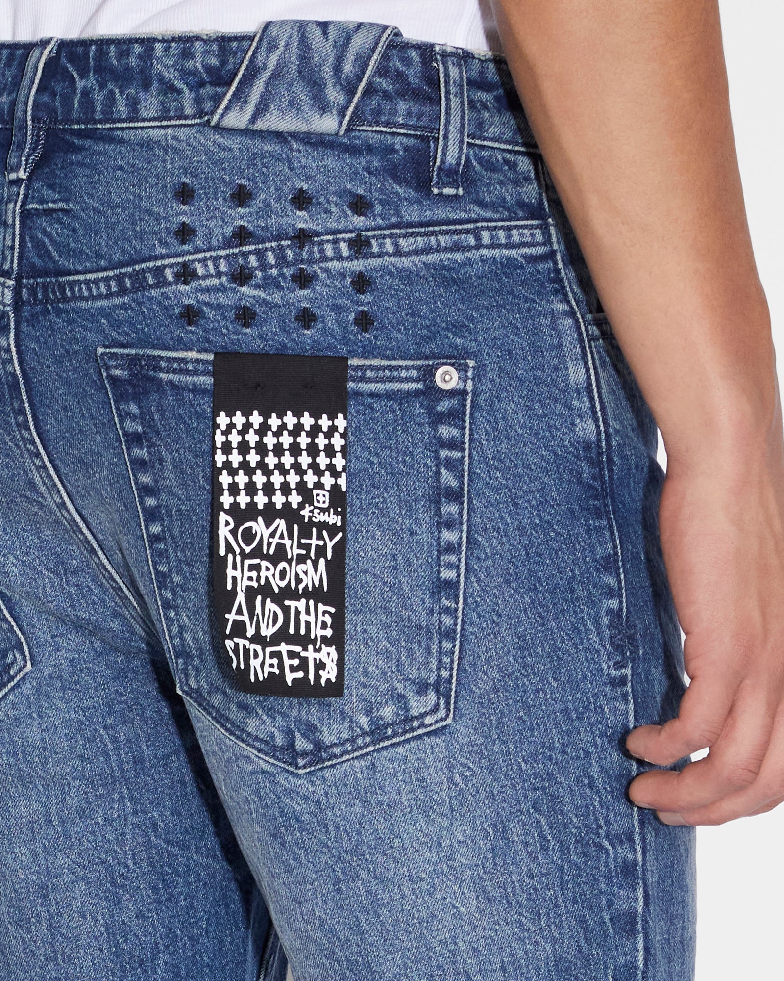 MENS  CHITCH BONEYARD KULT SLIM DENIM JEANS