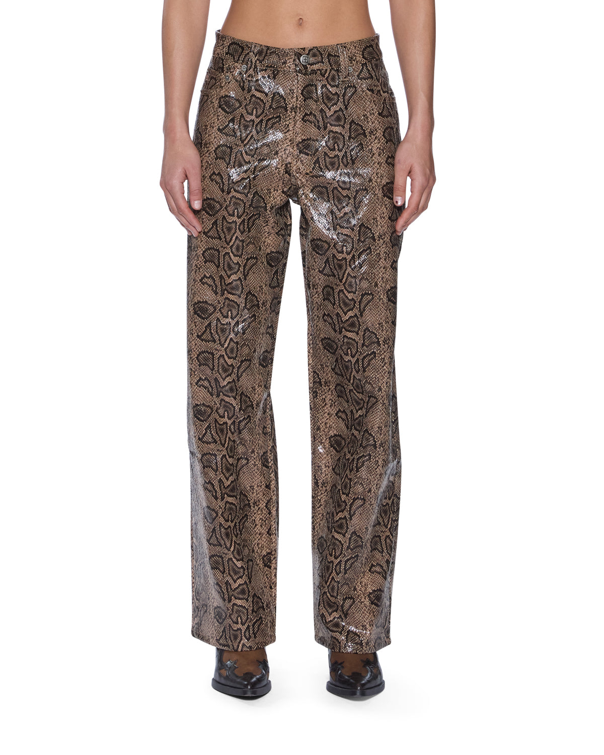 WOMENS  EMPIRE PANT SNAKEBITE STRAIGHT PANTS