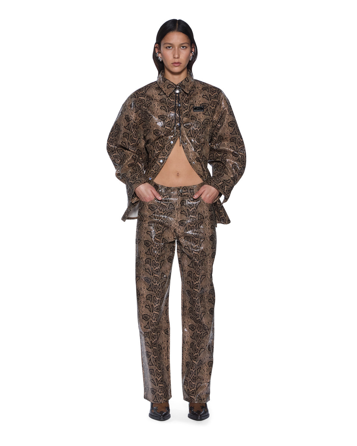 WOMENS  EMPIRE PANT SNAKEBITE STRAIGHT PANTS