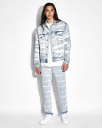 Mens Hazlow Elektrik Straight Denim Jeans - Denim