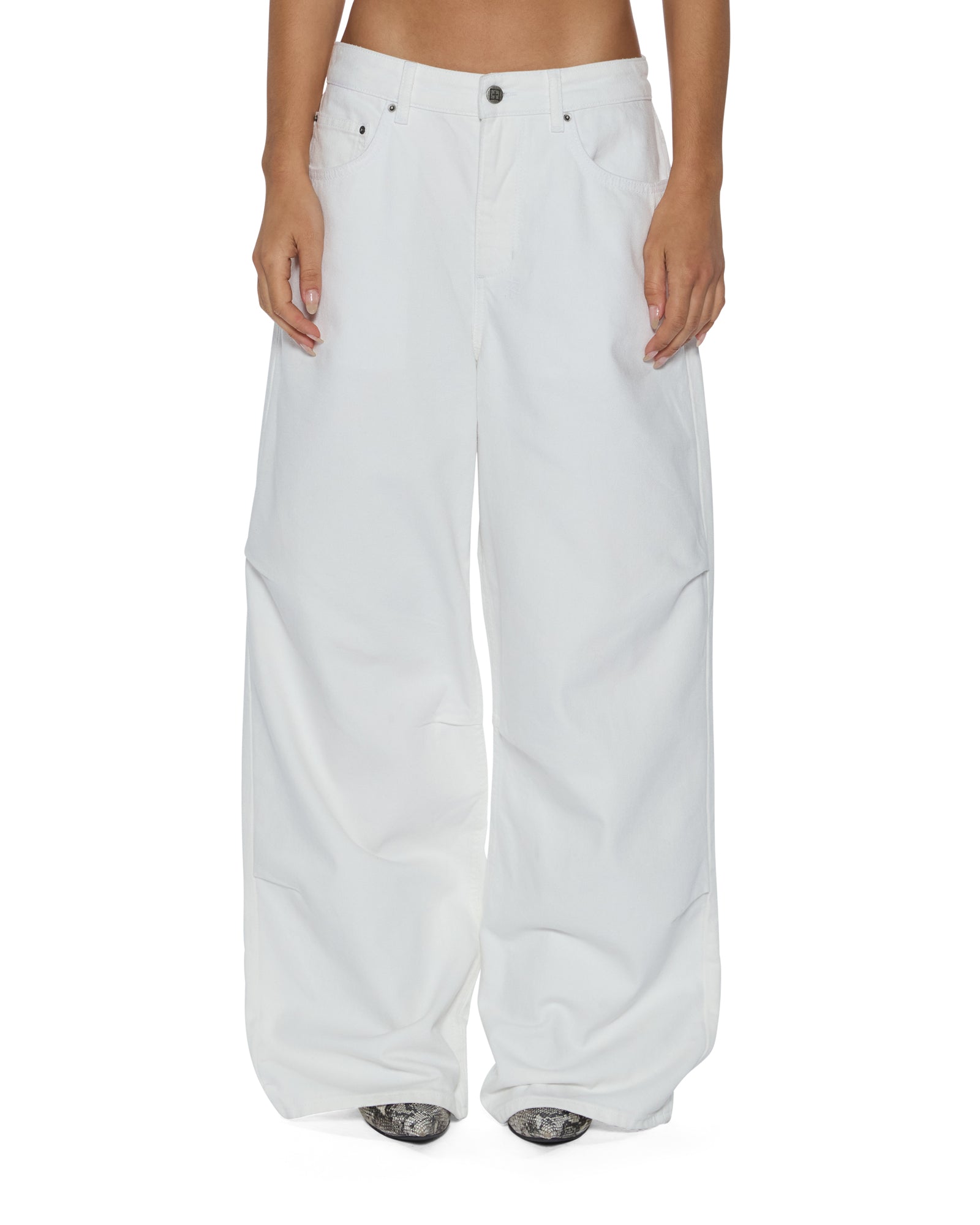 WOMENS  KSUPER FLY BAGGY DENIM JEANS