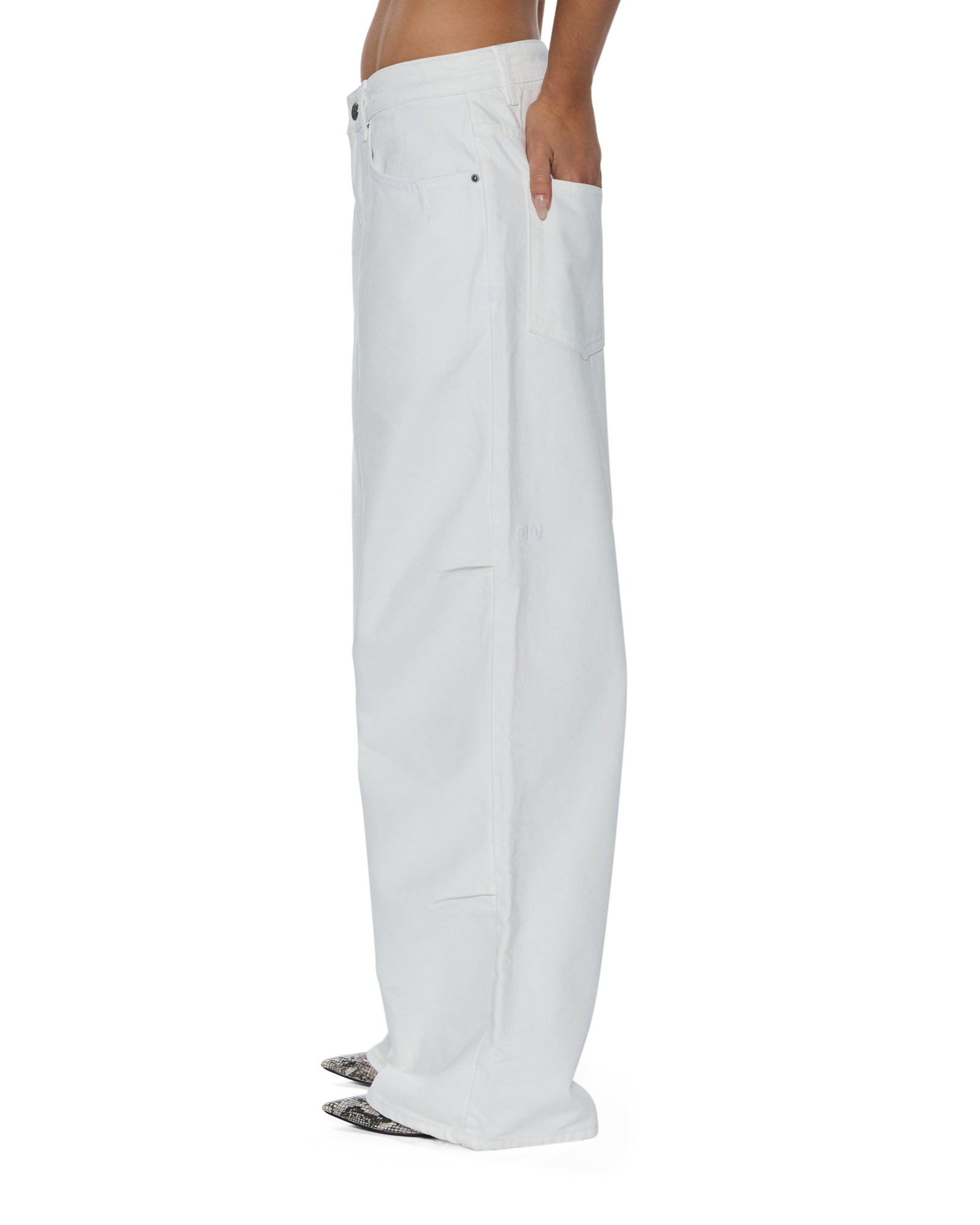 WOMENS  KSUPER FLY BAGGY DENIM JEANS