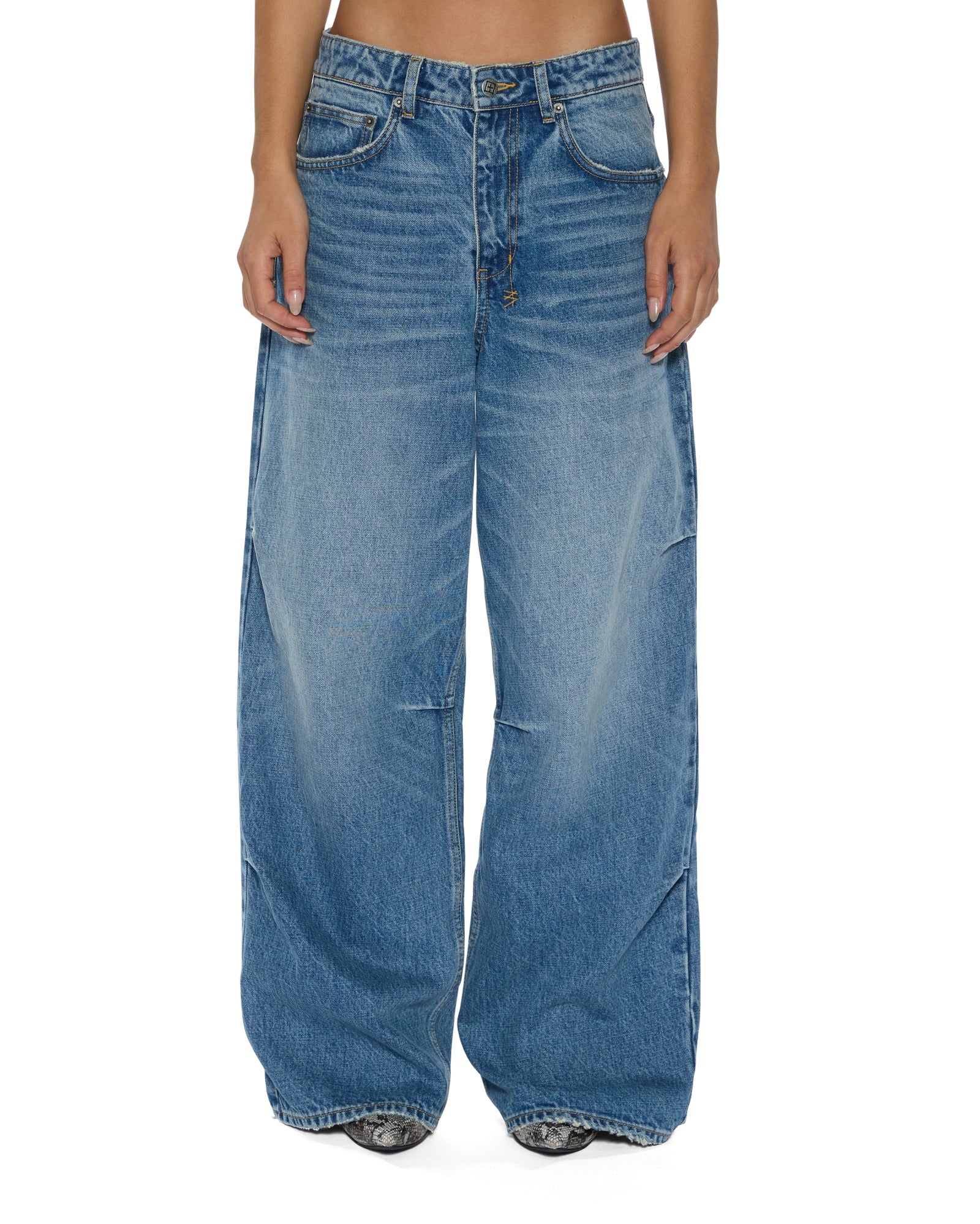 WOMENS  KSUPER MAVERIK BAGGY DENIM JEANS