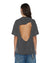 WOMENS  SUSPENSION OH G SS TEE CHARCOAL OVERSIZED TEES