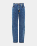 WOMENS LOW RIDER CARPENTER MOODY DENIM JEANS