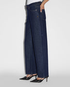 Womens Low Rider Legacy Baggy Denim Jeans - Denim