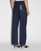 Womens Low Rider Legacy Baggy Denim Jeans - Denim