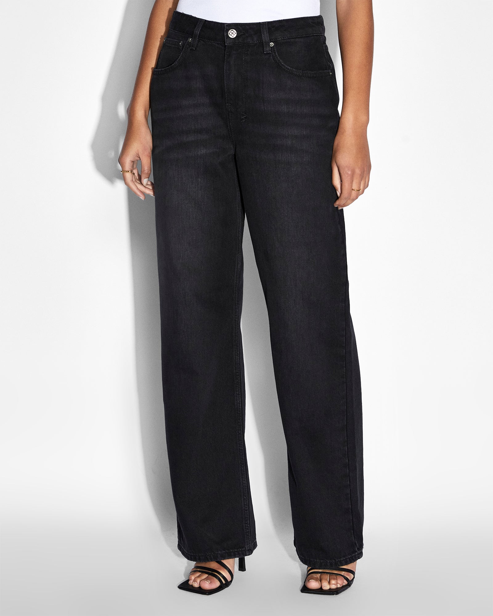 WOMENS LOW RIDER TWILIGHT RELAXED DENIM JEANS