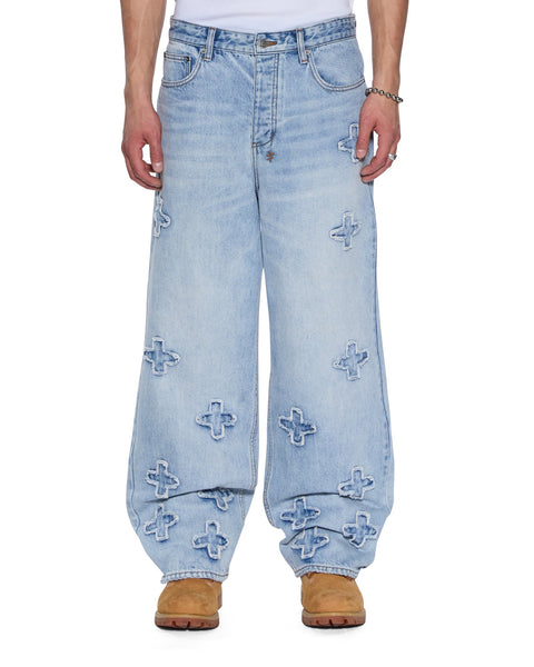 Mens Maxx Kraftwerk Baggy Denim Jeans | Ksubi ++