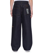 MENS MAXX RAW BLUE DENIM JEANS