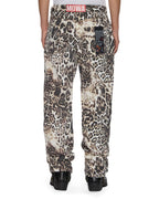 MENS MOWALOLA ANTI K CHEETAH DENIM JEANS
