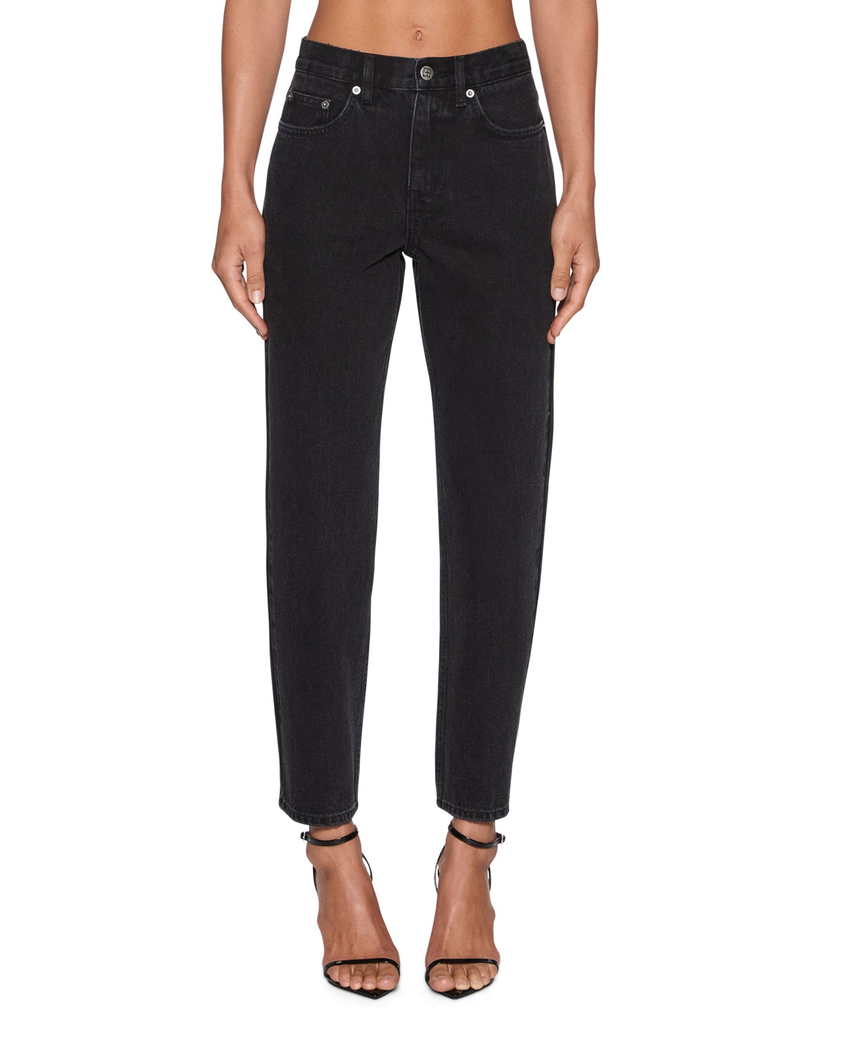 PINUP CROP JEAN NOIR