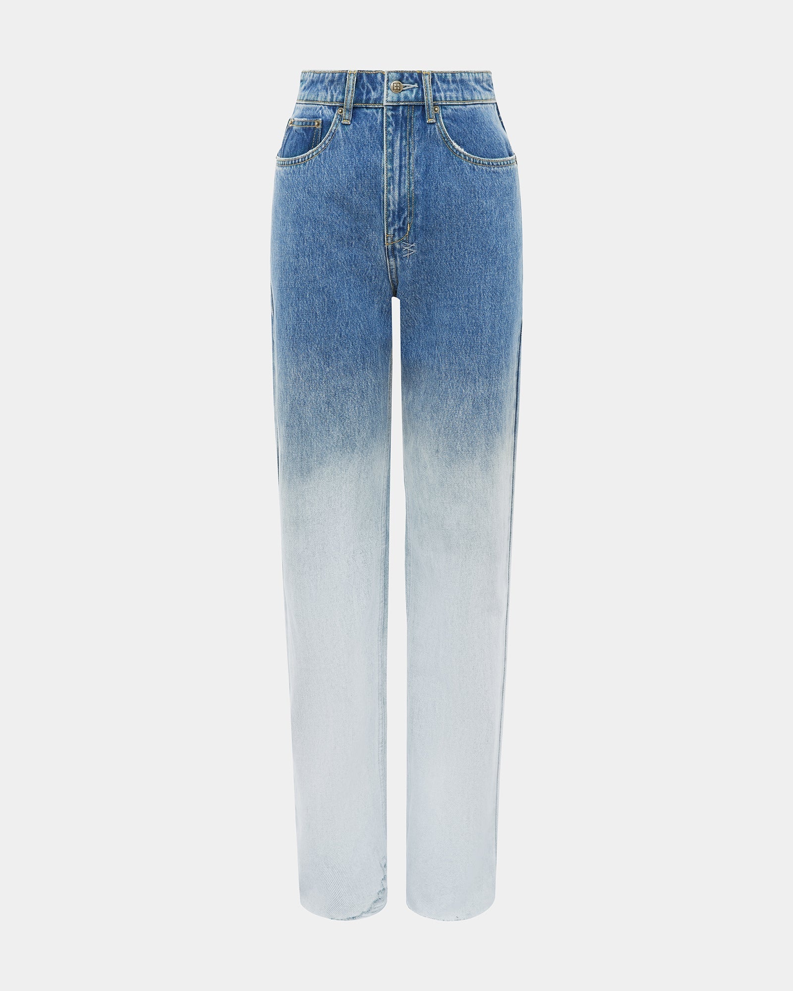 WOMENS  PLAYBACK GLACIER STRAIGHT DENIM JEANS